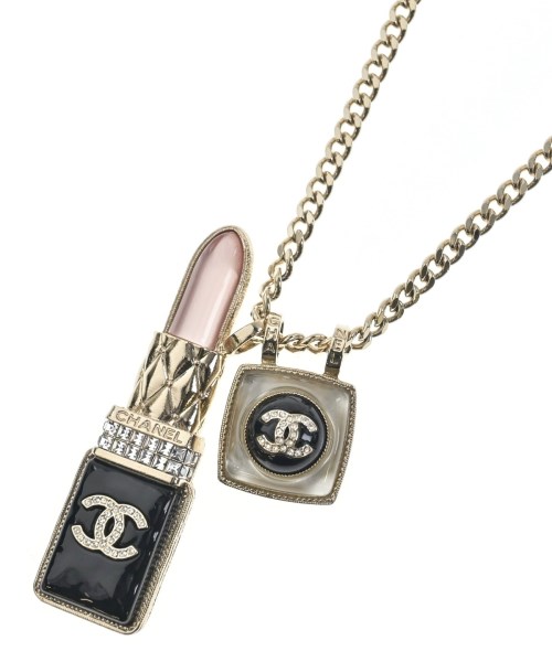 CHANEL シャネル ネックレス レディース - ベージュ 【中古】【古着】