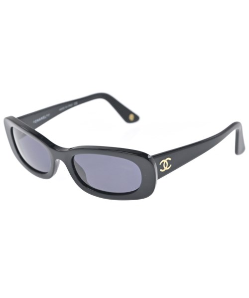 CHANEL シャネル黒眼鏡 レディース - 黒x薄墨色【中古】【古着】
