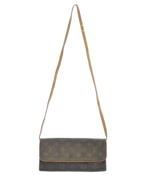 LOUIS VUITTON ルイヴィトン ショルダーバッグ レディース GM 茶 【中古】【古着】