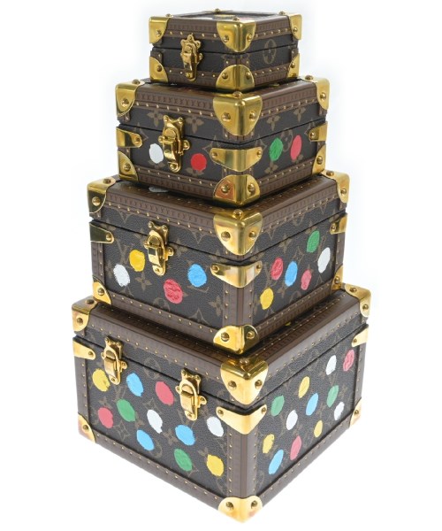 LOUIS VUITTON ルイヴィトン 小物類（その他） レディース - 茶(総柄) 【中古】【古着】