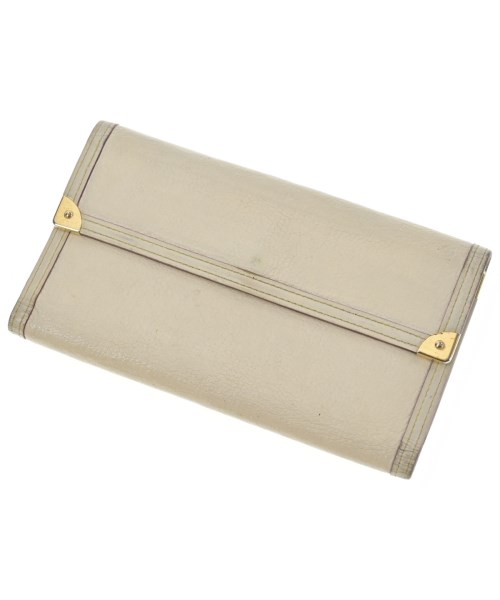 LOUIS VUITTON ルイヴィトン札入れ・コインケース レディース - 象牙色【中古】【古着】 レディース財布-財布・ケース-バッグ・小物・ブランド雑貨