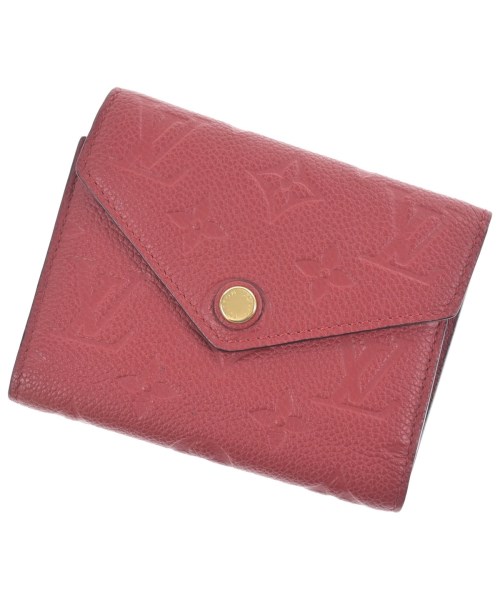 LOUIS VUITTON ルイヴィトン紙入れ・コインケース レディース - 赤【中古】【古着】