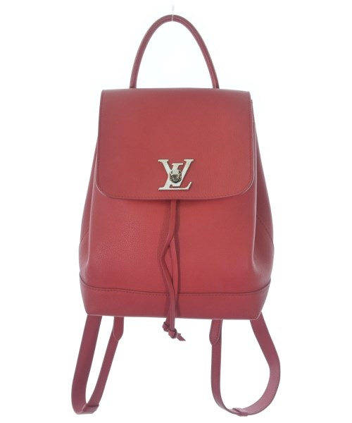 LOUIS VUITTON ルイヴィトン バックパック・リュック レディース - 赤 【中古】【古着】