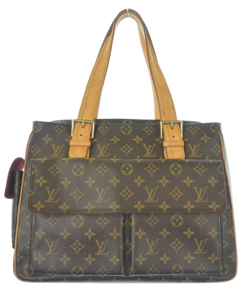 LOUIS VUITTON ルイヴィトン ハンドバッグ レディース - 茶(総柄) 【中古】【古着】