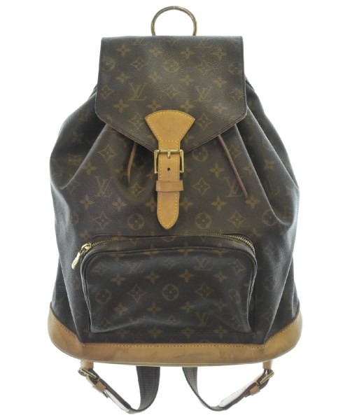 LOUIS VUITTON ルイヴィトン バックパック・リュック レディース GM 茶(総柄) 【中古】【古着】