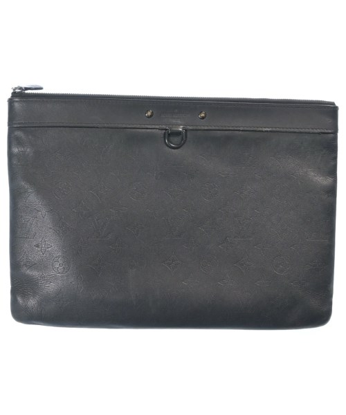 LOUIS VUITTON ルイヴィトンクラッチバッグ レディース - 黒(総柄)【中古】【古着】