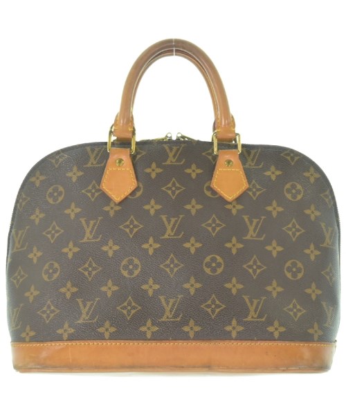 LOUIS VUITTON ルイヴィトン ハンドバッグ レディース - 茶xベージュ(総柄) 【中古】【古着】