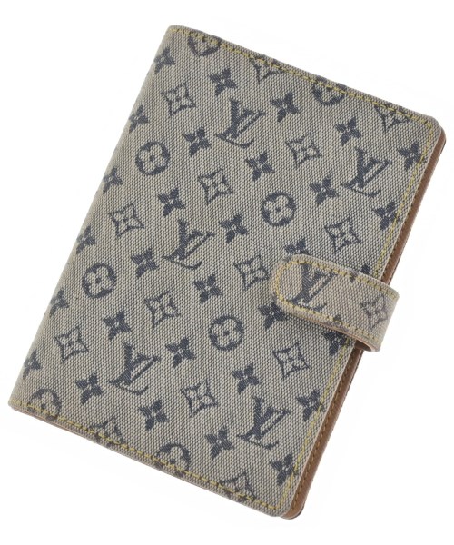 LOUIS VUITTON ルイヴィトン 小物類（その他） レディース - ベージュ系x紺(総柄) 【中古】【古着】