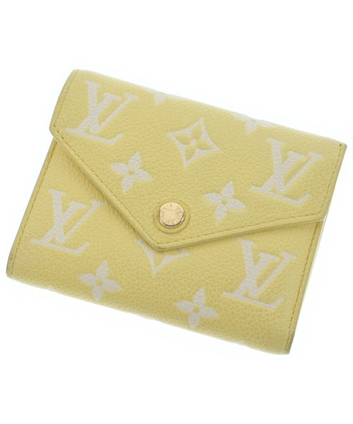 LOUIS VUITTON ルイヴィトン紙入れ・コインケース レディース - 黄【中古】【古着】