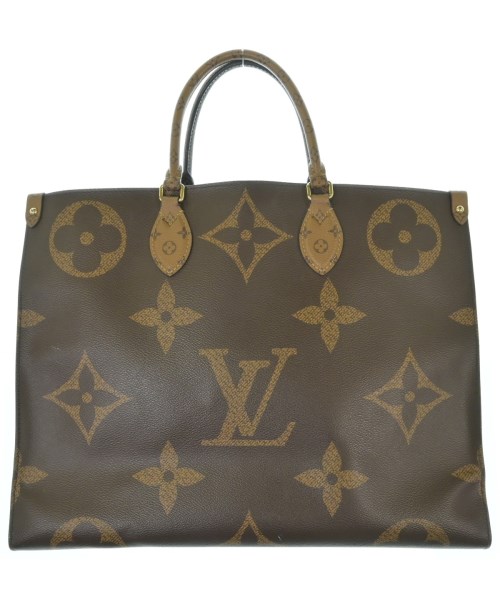 LOUIS VUITTON ルイヴィトントートバッグ レディース GM 茶系(総柄)【中古】【古着】