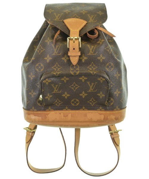 LOUIS VUITTON ルイヴィトン バックパック・リュック レディース MM 茶系(総柄) 【中古】【古着】