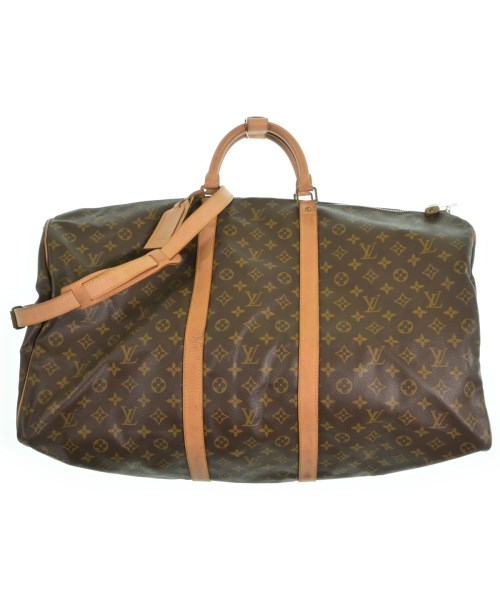 LOUIS VUITTON ルイヴィトンボストンバッグ レディース 60 茶(総柄)【中古】【古着】