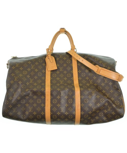 LOUIS VUITTON ルイヴィトンボストンバッグ レディース - 茶系(総柄)【中古】【古着】