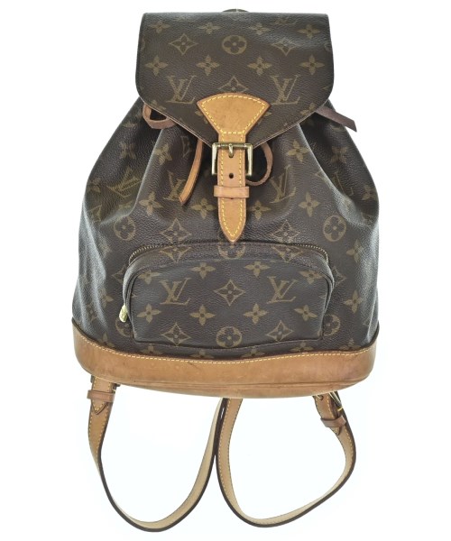 LOUIS VUITTON ルイヴィトンバックパック・リュック レディース MM 茶系(総柄)【中古】【古着】