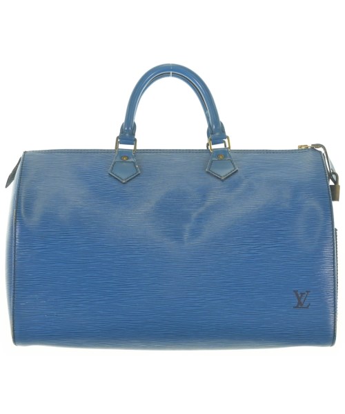 LOUIS VUITTON ルイヴィトンボストンバッグ レディース 35 青【中古】【古着】