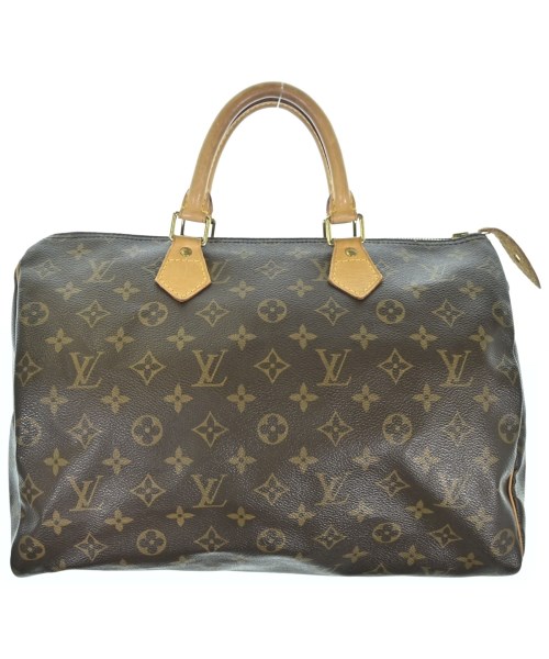 LOUIS VUITTON ルイヴィトンボストンバッグ レディース 35 茶系(総柄)【中古】【古着】