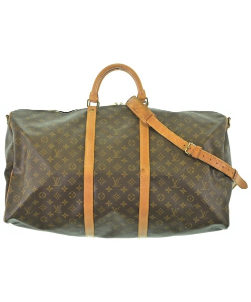 LOUIS VUITTON ルイヴィトンボストンバッグ レディース - 茶系(総柄)【中古】【古着】