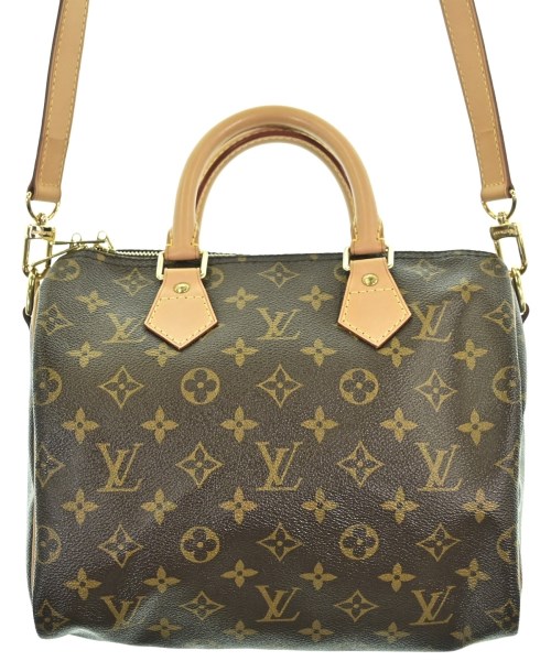 LOUIS VUITTON ルイヴィトンハンドバッグ レディース - 茶(総柄)【中古】【古着】