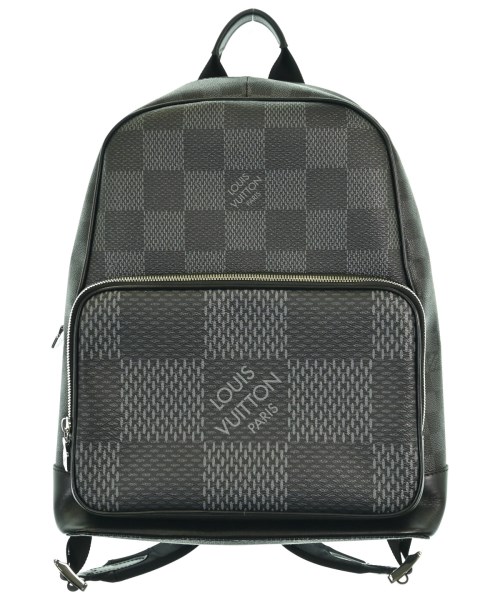 LOUIS VUITTON ルイヴィトンバックパック・リュック レディース - 黒x薄墨色(総柄)【中古】【古着】