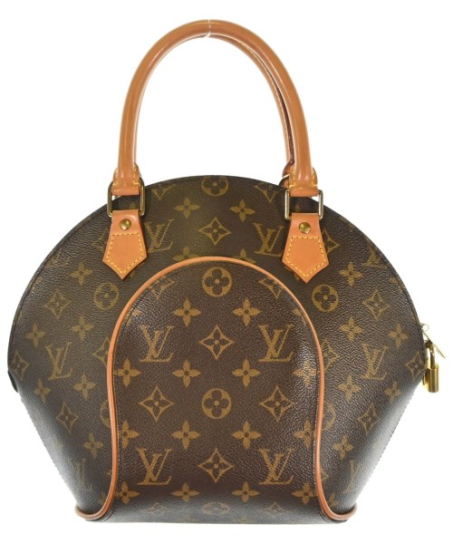 LOUIS VUITTON ルイヴィトンハンドバッグ レディース PM 茶xベージュ(総柄)【中古】【古着】