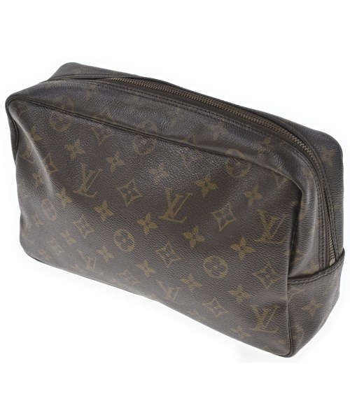 LOUIS VUITTON ルイヴィトンポーチ レディース 28 茶(総柄)【中古】【古着】