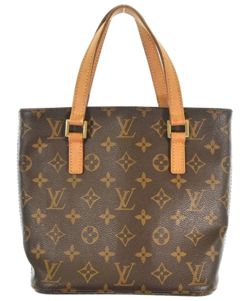 LOUIS VUITTON ルイヴィトントートバッグ レディース - 茶xベージュ(総柄)【中古】【古着】
