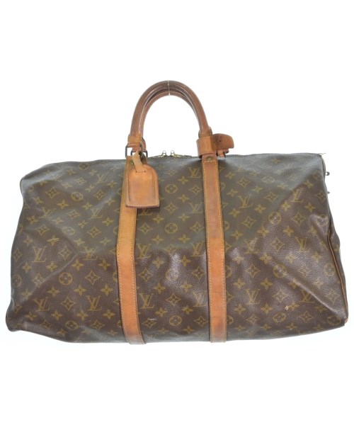 LOUIS VUITTON ルイヴィトン ボストンバッグ レディース 55 茶 【中古】【古着】