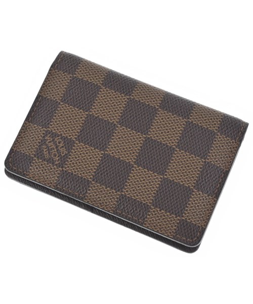 LOUIS VUITTON ルイヴィトン カードケース レディース - 茶(チェック) 【中古】【古着】 14,850円