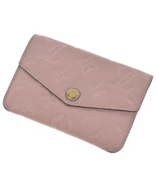 LOUIS VUITTON ルイヴィトン紙入れ・コインケース レディース - さくら色(総柄)【中古】【古着】