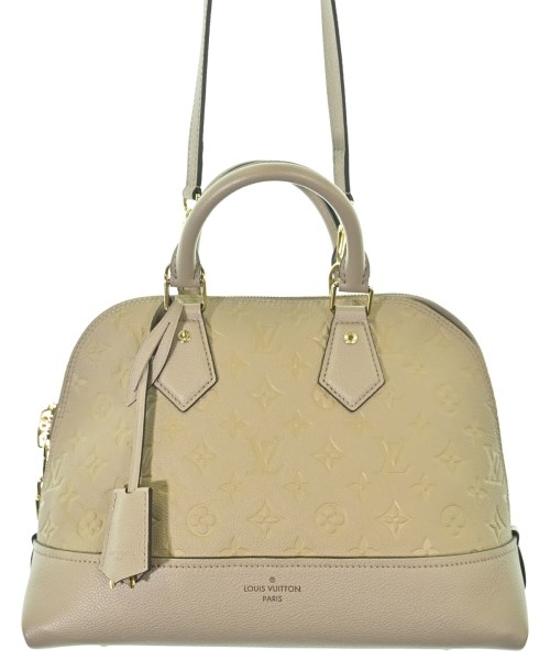 LOUIS VUITTON ルイヴィトン ハンドバッグ レディース - ベージュ 【中古】【古着】