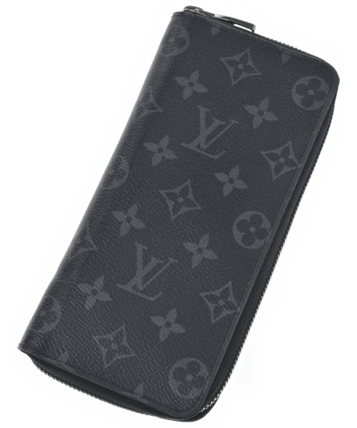 LOUIS VUITTON ルイヴィトン 財布・コインケース レディース - 黒xグレー(総柄) 【中古】【古着】 32,370円