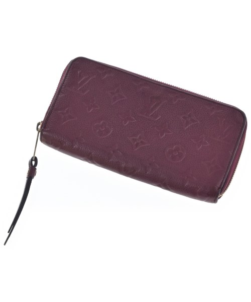 LOUIS VUITTON ルイヴィトン紙入れ・コインケース レディース - 赤紫【中古】【古着】
