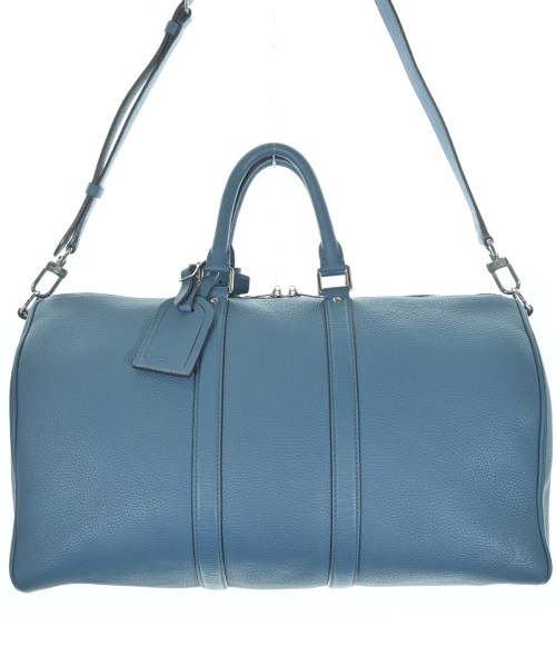 LOUIS VUITTON ルイヴィトンボストンバッグ レディース - 青【中古】【古着】