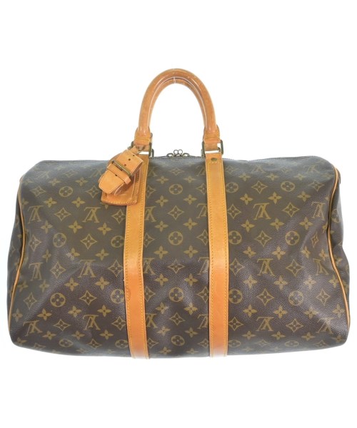 LOUIS VUITTON ルイヴィトンボストンバッグ レディース - 茶【中古】【古着】