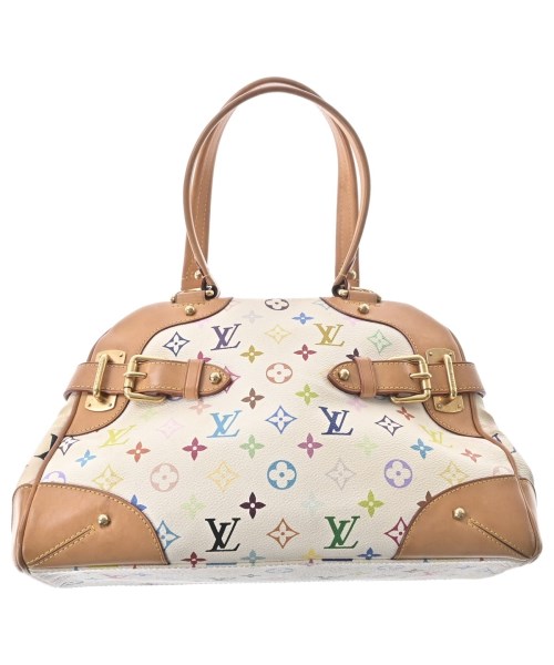 LOUIS VUITTON ルイヴィトン ハンドバッグ レディース - アイボリーxベージュ等 【中古】【古着】