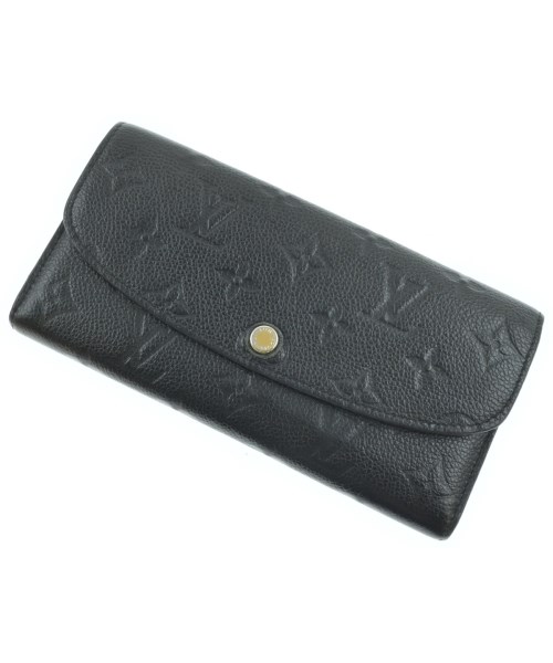 LOUIS VUITTON ルイヴィトン 財布・コインケース レディース - 黒(総柄) 【中古】【古着】