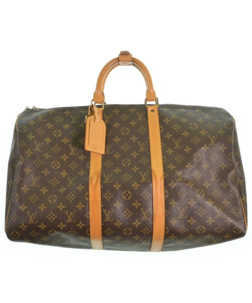 LOUIS VUITTON ルイヴィトンボストンバッグ レディース - 茶(総柄)【中古】【古着】