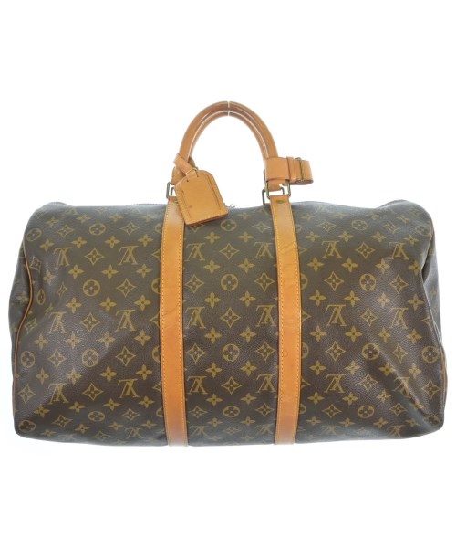 LOUIS VUITTON ルイヴィトンボストンバッグ レディース 50 茶【中古】【古着】