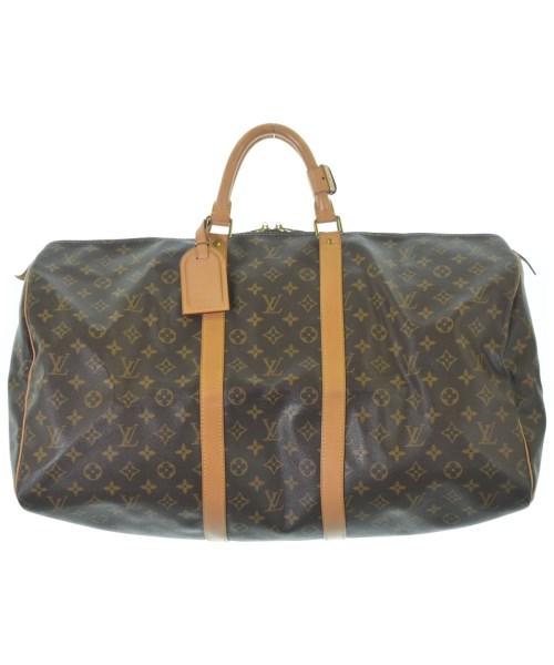 LOUIS VUITTON ルイヴィトン ボストンバッグ レディース - 茶(総柄) 【中古】【古着】