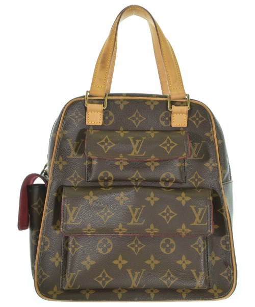 LOUIS VUITTON ルイヴィトンハンドバッグ レディース - 茶(総柄)【中古】【古着】