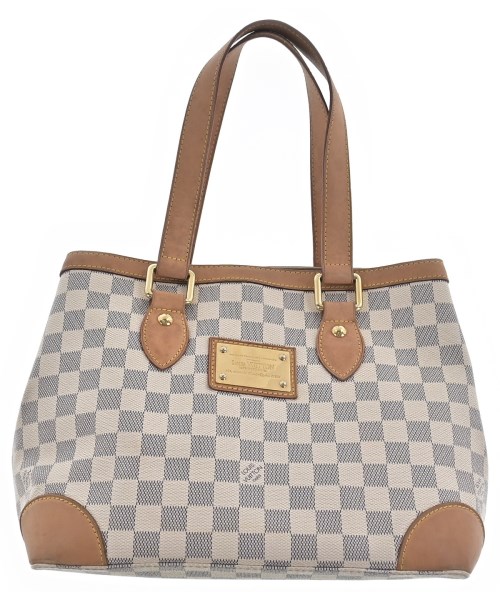 LOUIS VUITTON ルイヴィトントートバッグ レディース PM ベージュx紺系(読み合わせる)【中古】【古着】