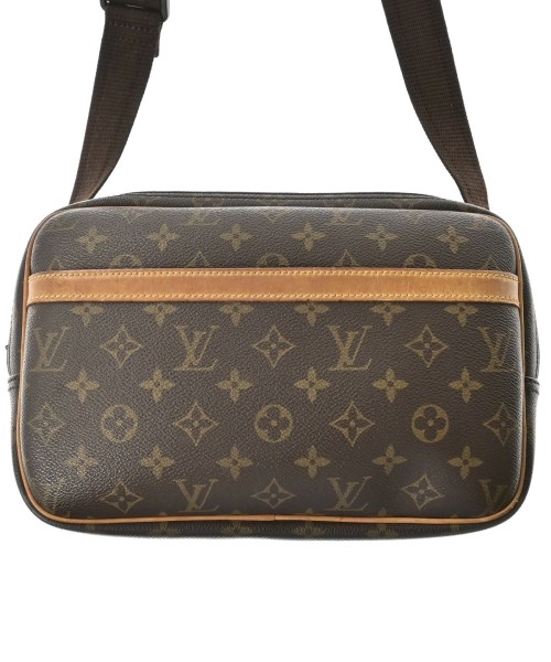 LOUIS VUITTON ルイヴィトンショルダーバッグ レディース - 茶xベージュ(総柄)【中古】【古着】