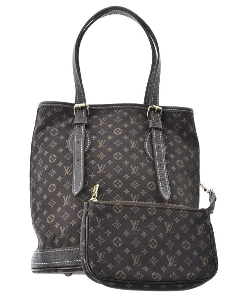 LOUIS VUITTON ルイヴィトントートバッグ レディース - こげ茶(総柄)【中古】【古着】