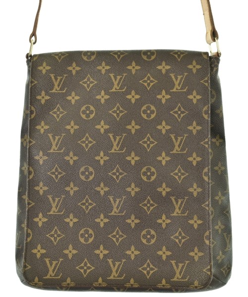 LOUIS VUITTON ルイヴィトンショルダーバッグ レディース - 茶xベージュ(総柄)【中古】【古着】