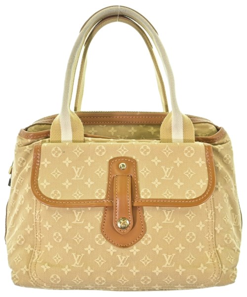 LOUIS VUITTON ルイヴィトンハンドバッグ レディース - ベージュ(総柄)【中古】【古着】