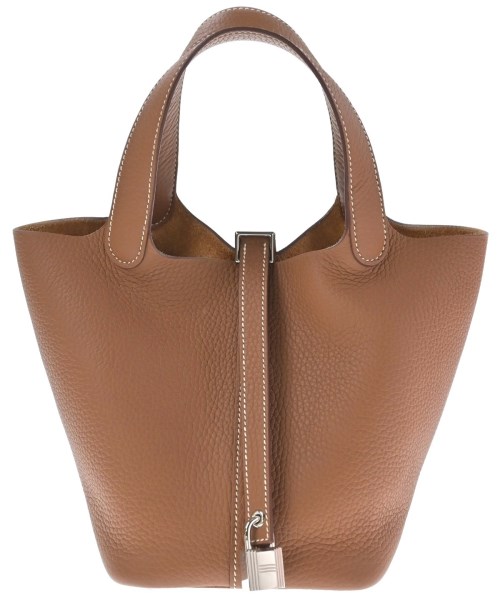 HERMES エルメス ハンドバッグ レディース PM 茶 【中古】【古着】 336,600円