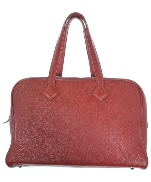HERMES エルメス トートバッグ レディース 35 赤 【中古】【古着】