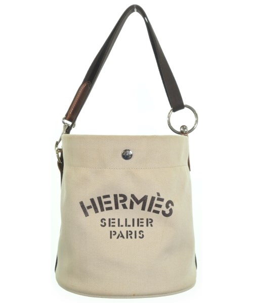 HERMES エルメスショルダーバッグ レディース - ベージュ【中古】【古着】