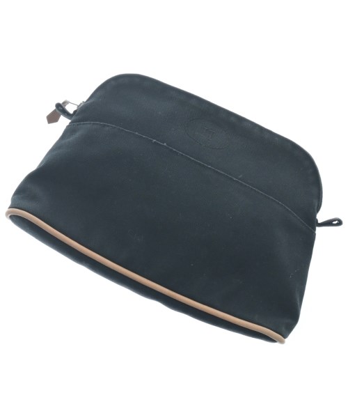 HERMES エルメス ポーチ レディース MM 紺 【中古】【古着】