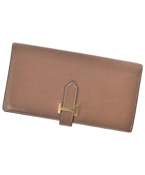 HERMES エルメス紙入れ・コインケース レディース - 茶【中古】【古着】